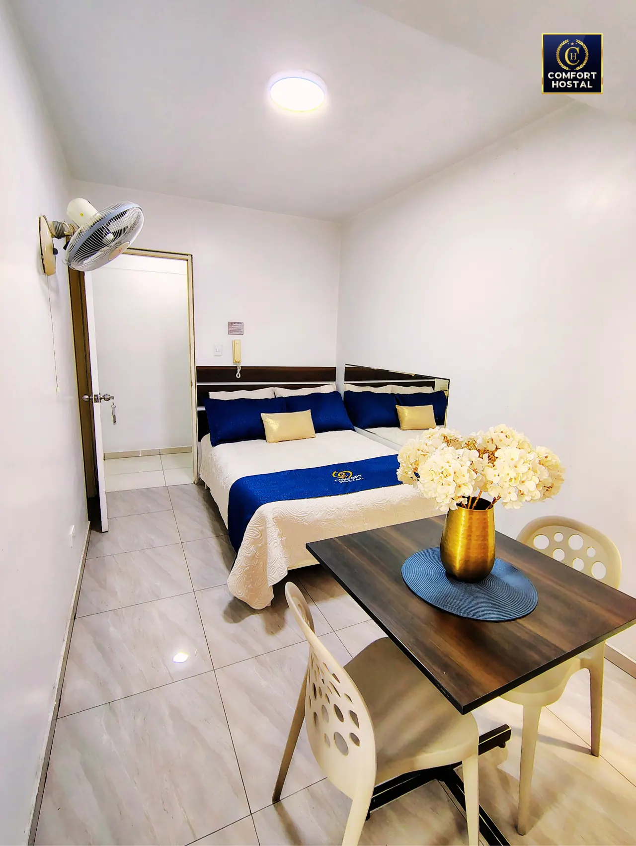 Habitación Comfort Matrimonial en Comfort Hostal Lima